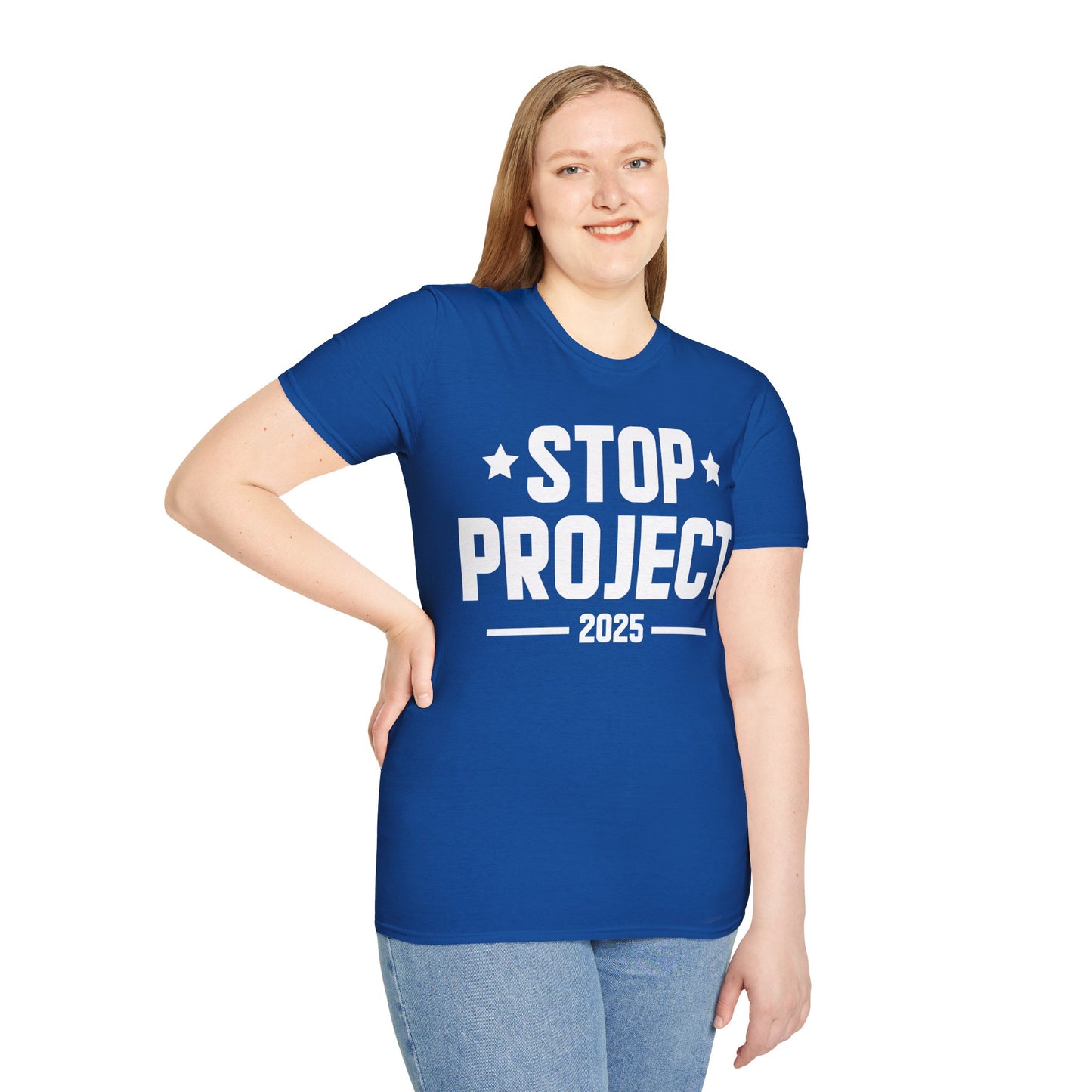 Stop Project 2025 T-Shirt For Women Men T-Shirt