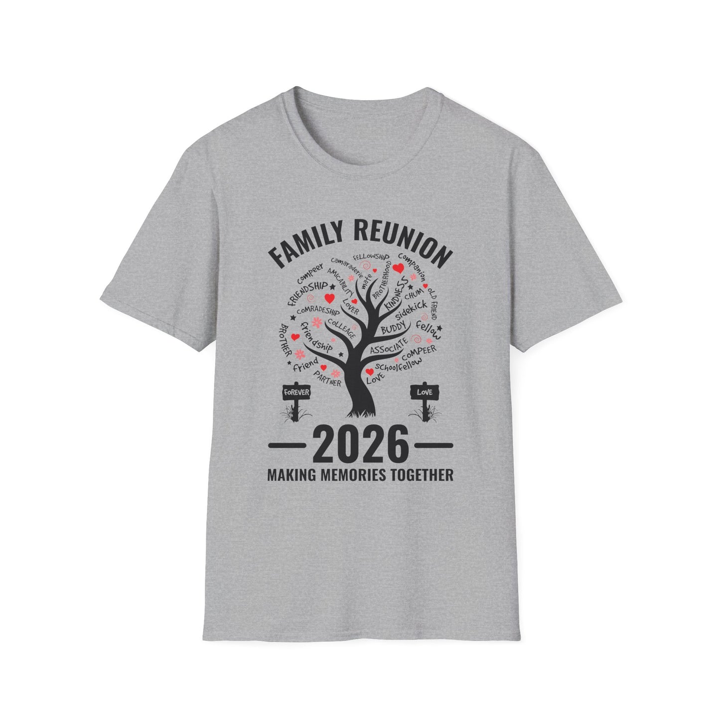 Making Memories Family Matching Group Family Reunion 2026 T-Shirt For Men Women