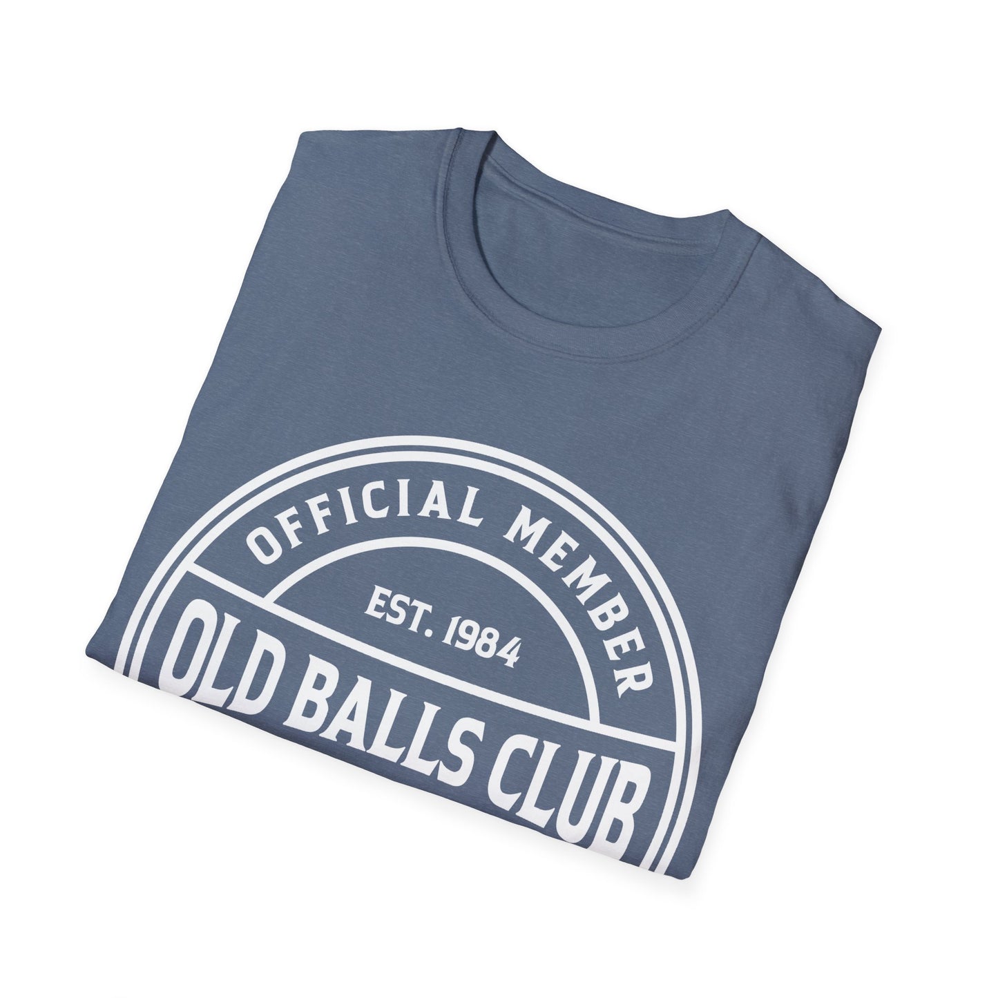 Mens Old Balls Club 40 Years Awesome Forty 40th Birthday Farthers Day T-Shirt