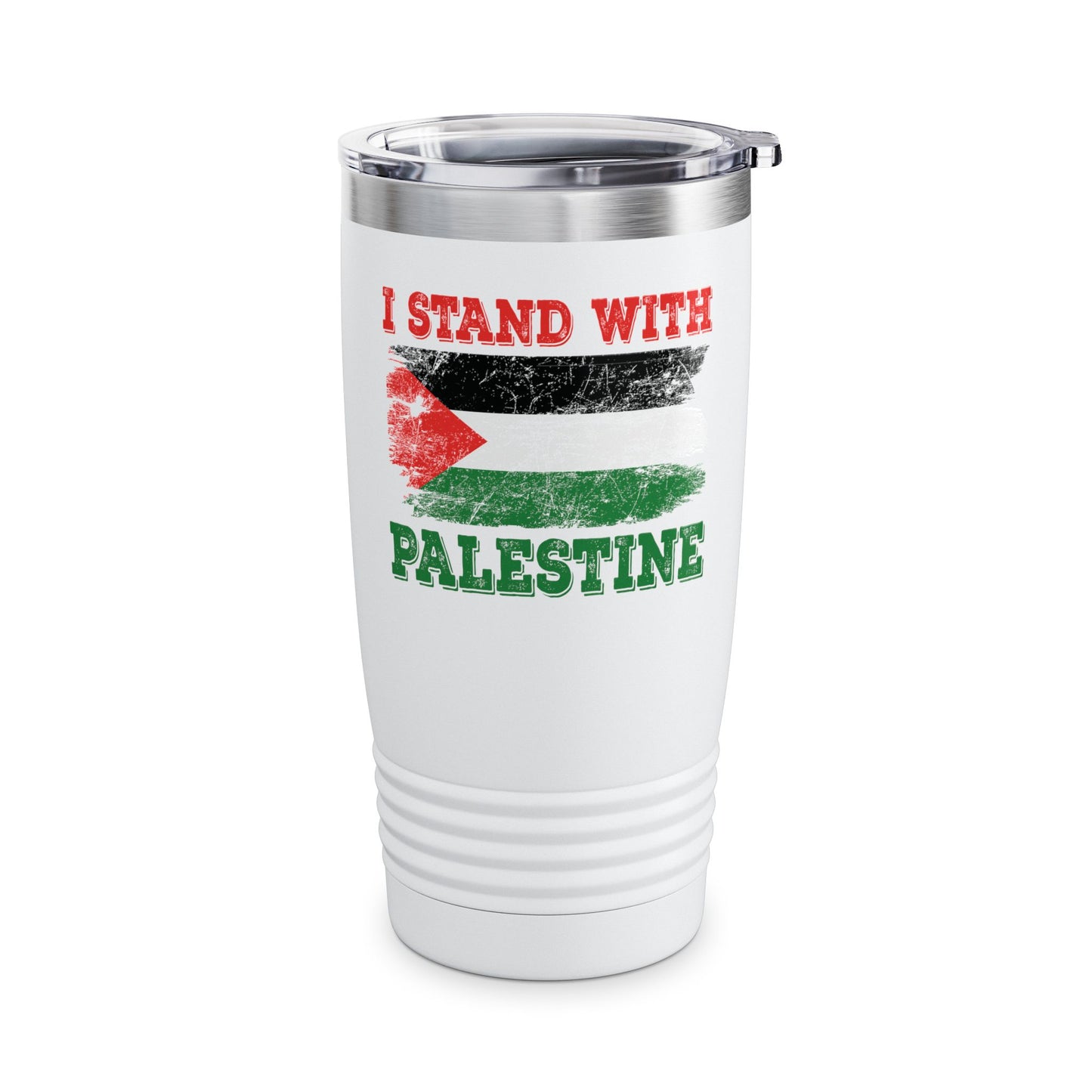 I Stand With Palestine Free Palestine Flag Gaza Palestinian Flag Tumbler For Men Women Tumbler