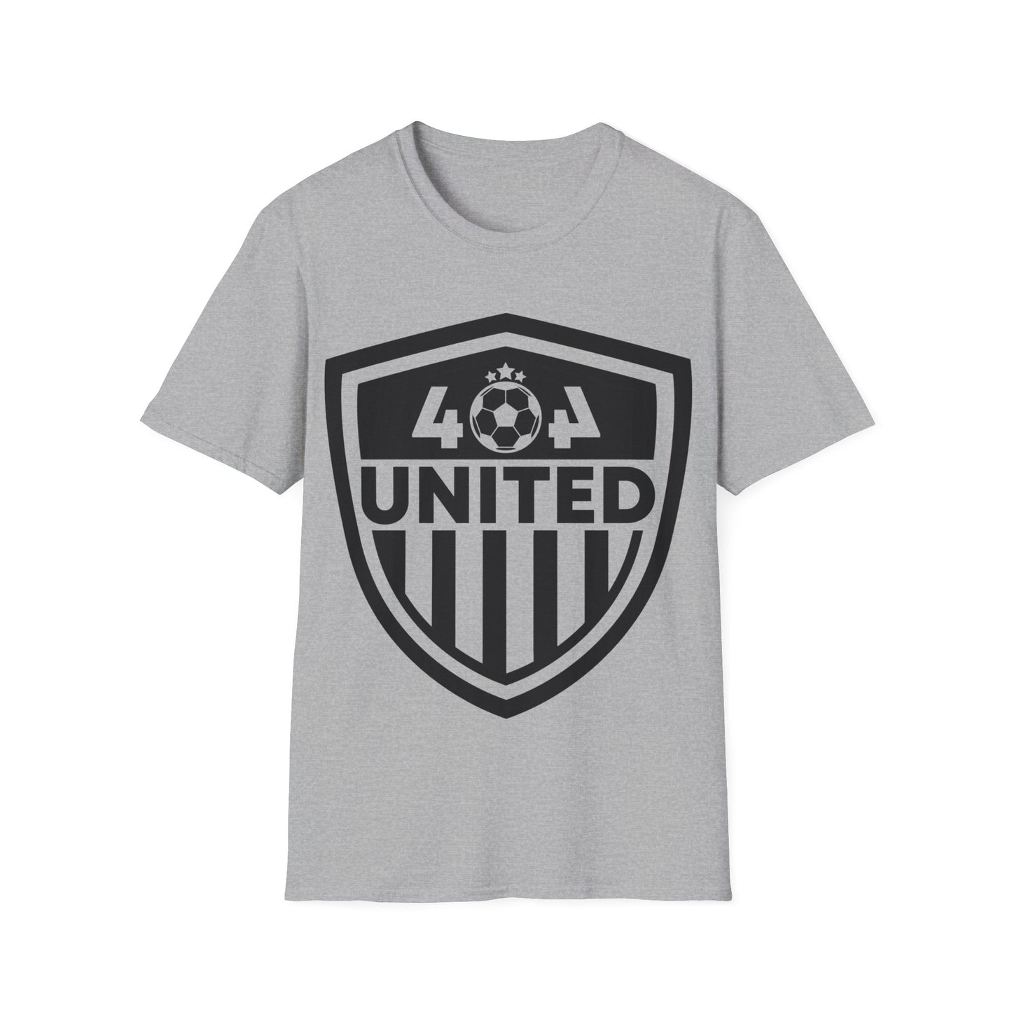 Funny 404 United Atlanta Soccer Badge Jersey T-Shirt For Soccer Lover Men Women T-Shirt