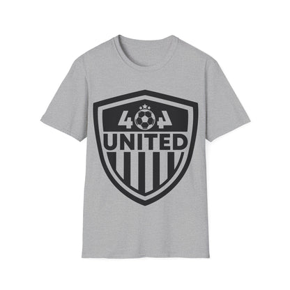 Funny 404 United Atlanta Soccer Badge Jersey T-Shirt For Soccer Lover Men Women T-Shirt