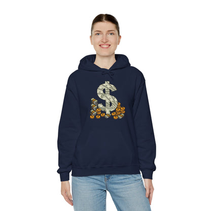 Cool As Dollar Bill Dollar Sign $$ Gift Hoodie For Men Women Hoodie