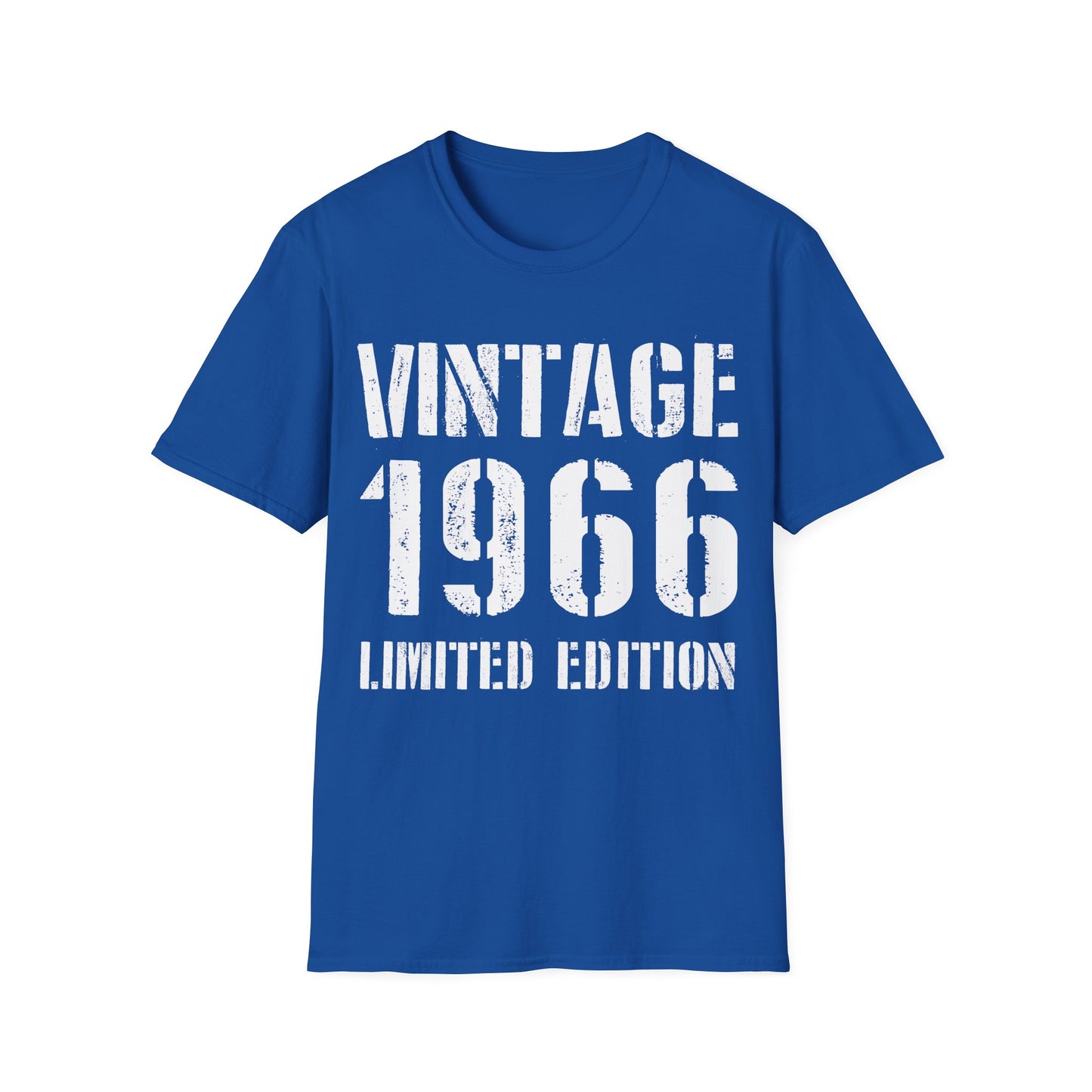 Funny Vintage 1966 60th Birthday Gifts 60 Year Old T-Shirt For Men Women