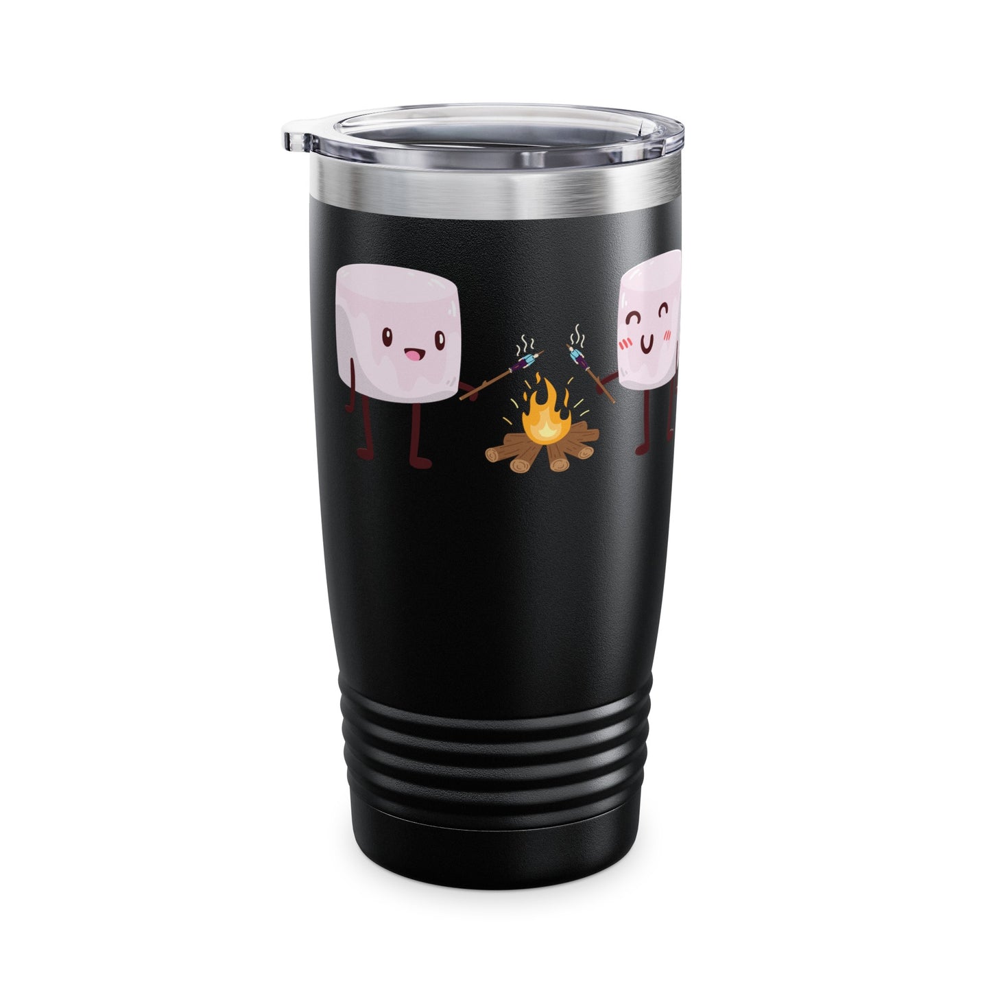 Marshmallow Grill People Camping Gift Funny Tumbler