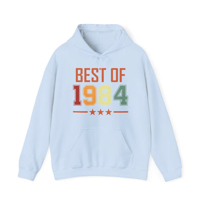 Funny Vintage Best of 1984 40 Year Old Gift 40th Birthday Hoodie For Men Women Hoodie