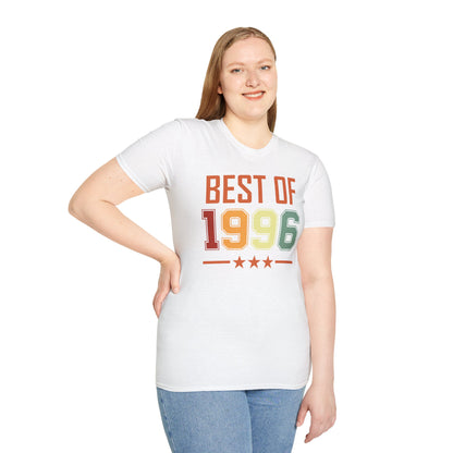 Funny Vintage Best of 1996 30 Year Old Gift 30th Birthday T-Shirt For Men Women T-Shirt