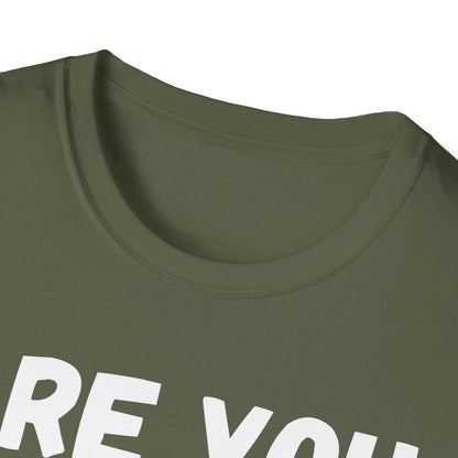 Humor are You Serious Grumpy Funny Monkey Meme T-Shirt