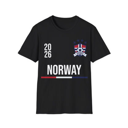 Norway Soccer Tee Flag Football Shirt Gift USA 2026 T-Shirt
