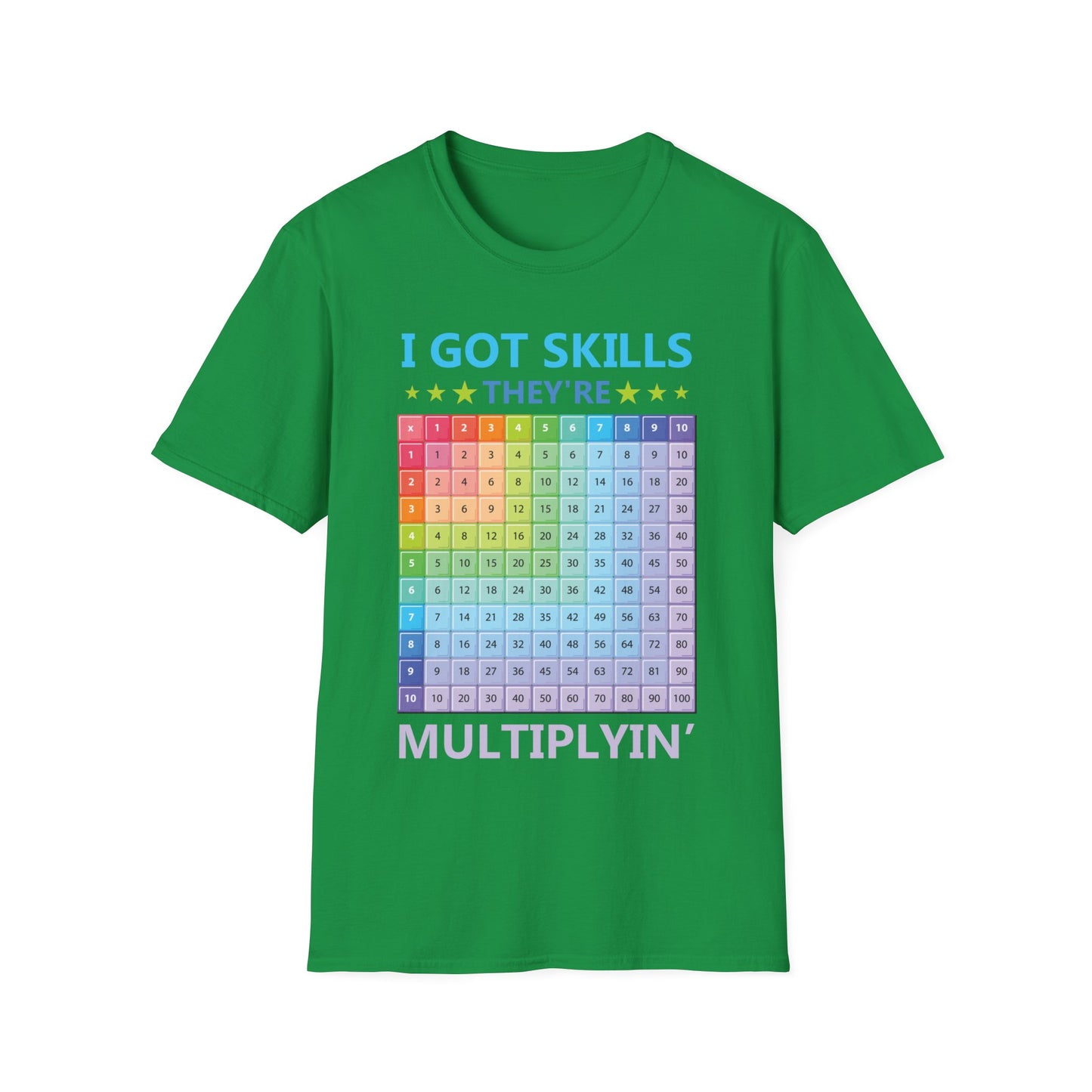 I Got Skills They are Multiplying Multiplication Chart Cool Math Teachers T