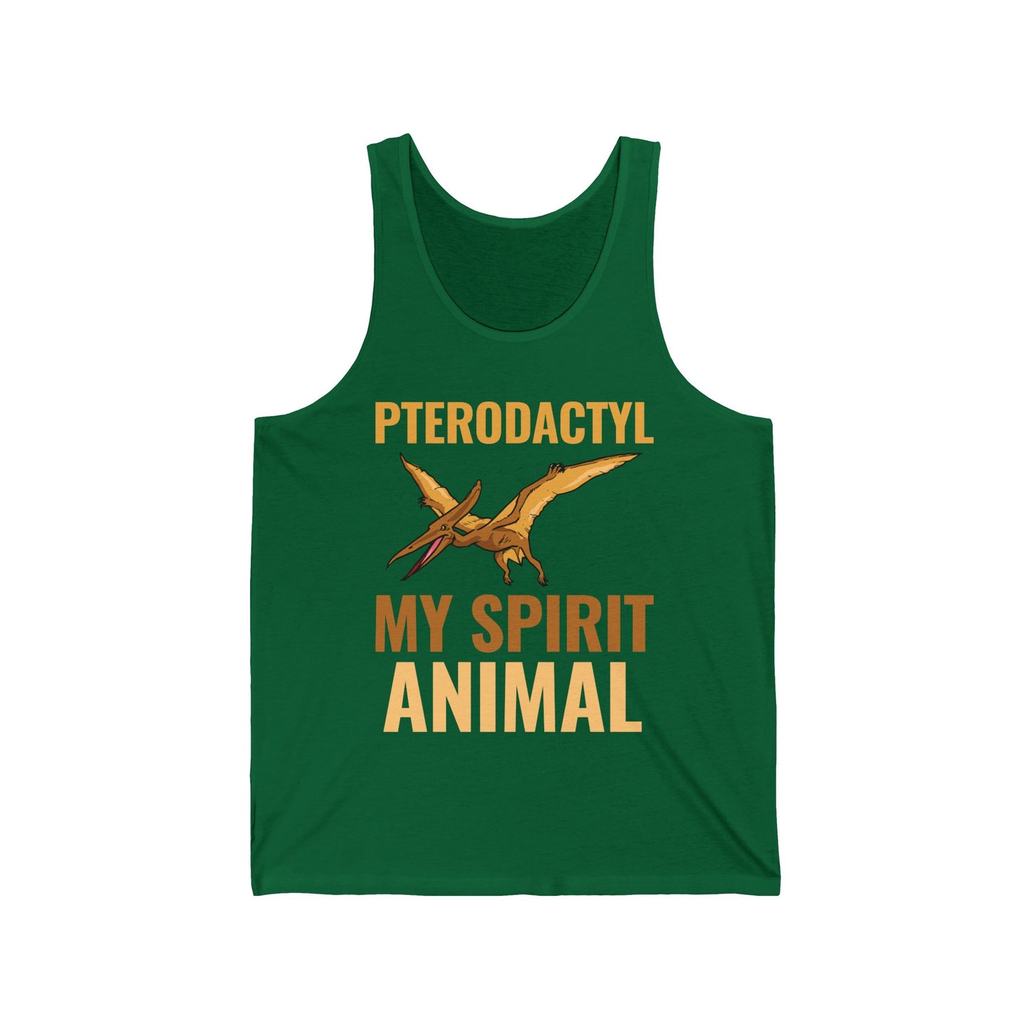 Funny Pterodactyl Is My Spirit Animal Dinosaur Gift Tank Top For Men Women