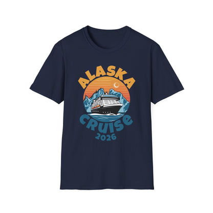 Alaska Cruise 2026 Cruising Trip Vacation T-Shirt for Men Women