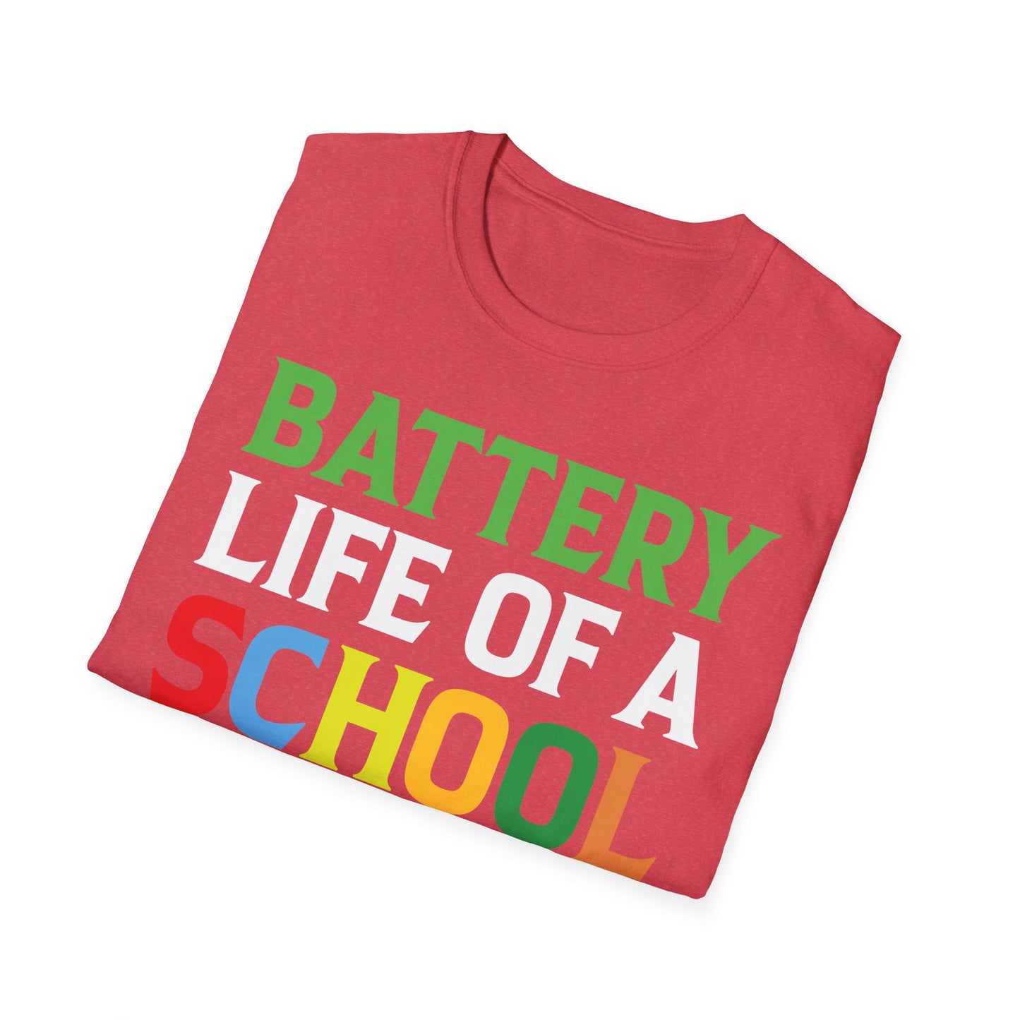 Battery Life Of A School Lunch Lady Great T-Shirt