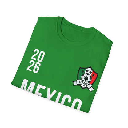 Mexico Soccer Jersey Tee Flag Football Gift 2026 T-Shirt