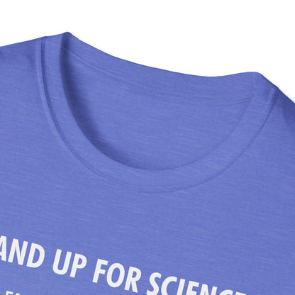 Stand Up for Science Magic But Real Earth Moon Math T-Shirt Men Women