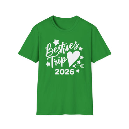 Funny Besties trip or Weekend 2026 For Girls and Women Vacation T-Shirt