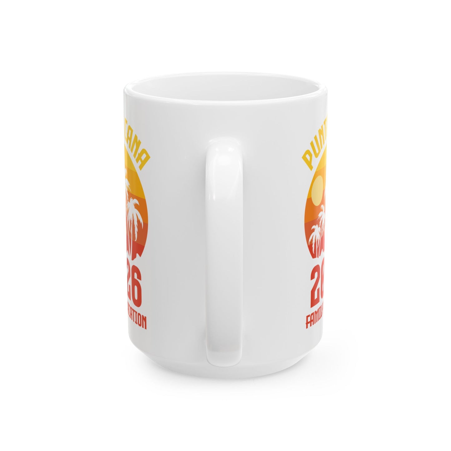 Punta Cana 2026 Family Vacation Vacay Beach Summer Holiday Coffee Mug