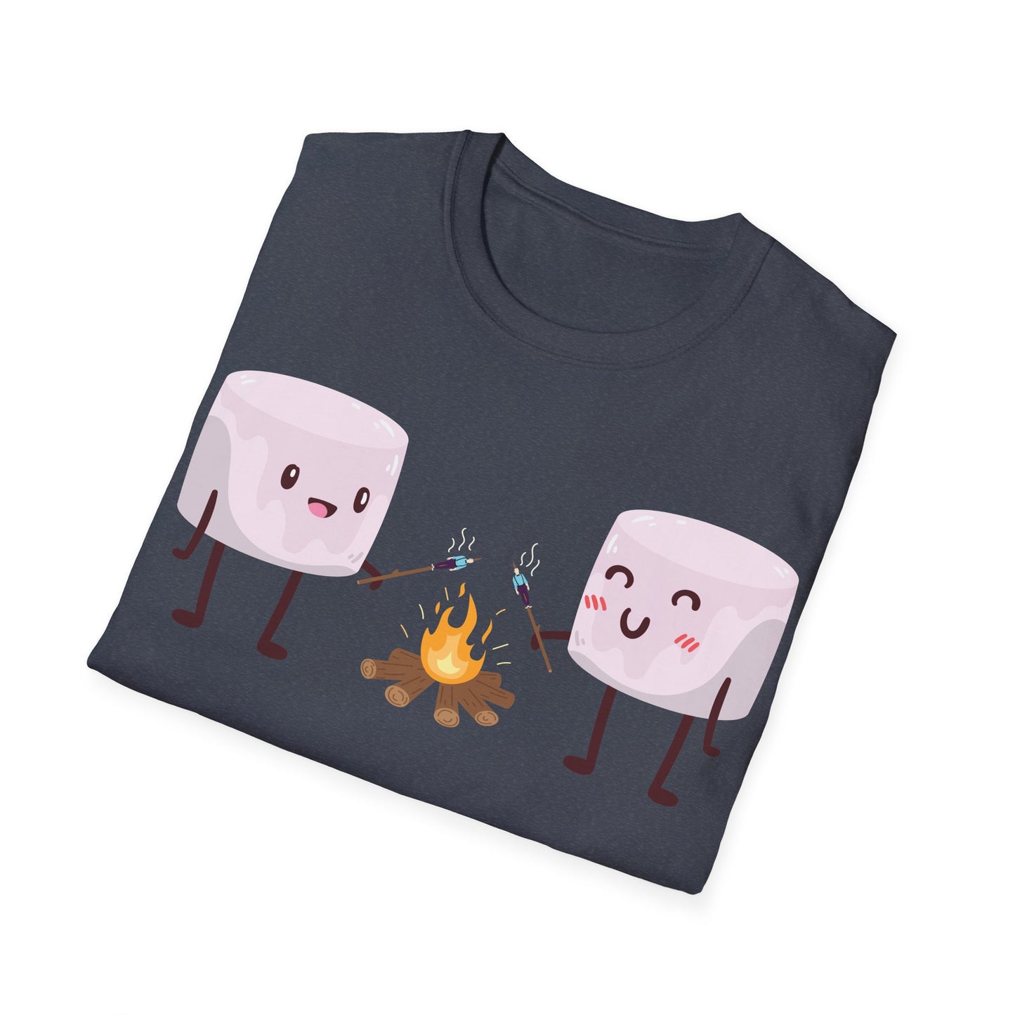 Marshmallow Grill People Camping Gift Funny T-Shirt