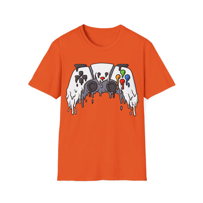 Melting Gaming Console Halloween Gaming Controller T-Shirt For Gamers