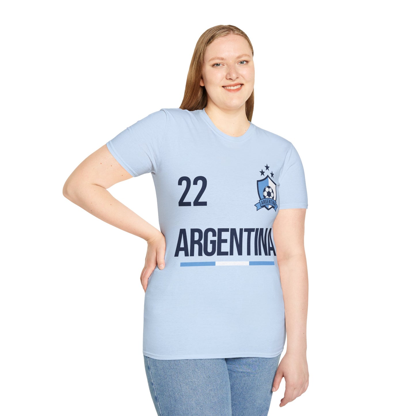 Argentina Soccer Tee Flag Football Champ 2022 Gift 2026 T-Shirt