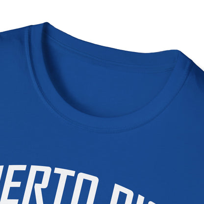 Puerto Rico Flag Retro Text T-Shirt