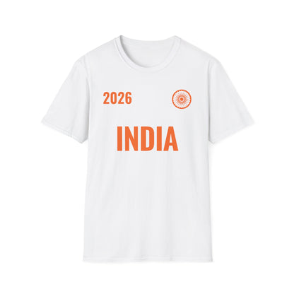 India T-Shirt Cricket Lovers Fan Team Support 2026