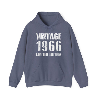 Funny Vintage 1966 60th Birthday Gifts 60 Year Old Hoodie For Men Women Hoodie