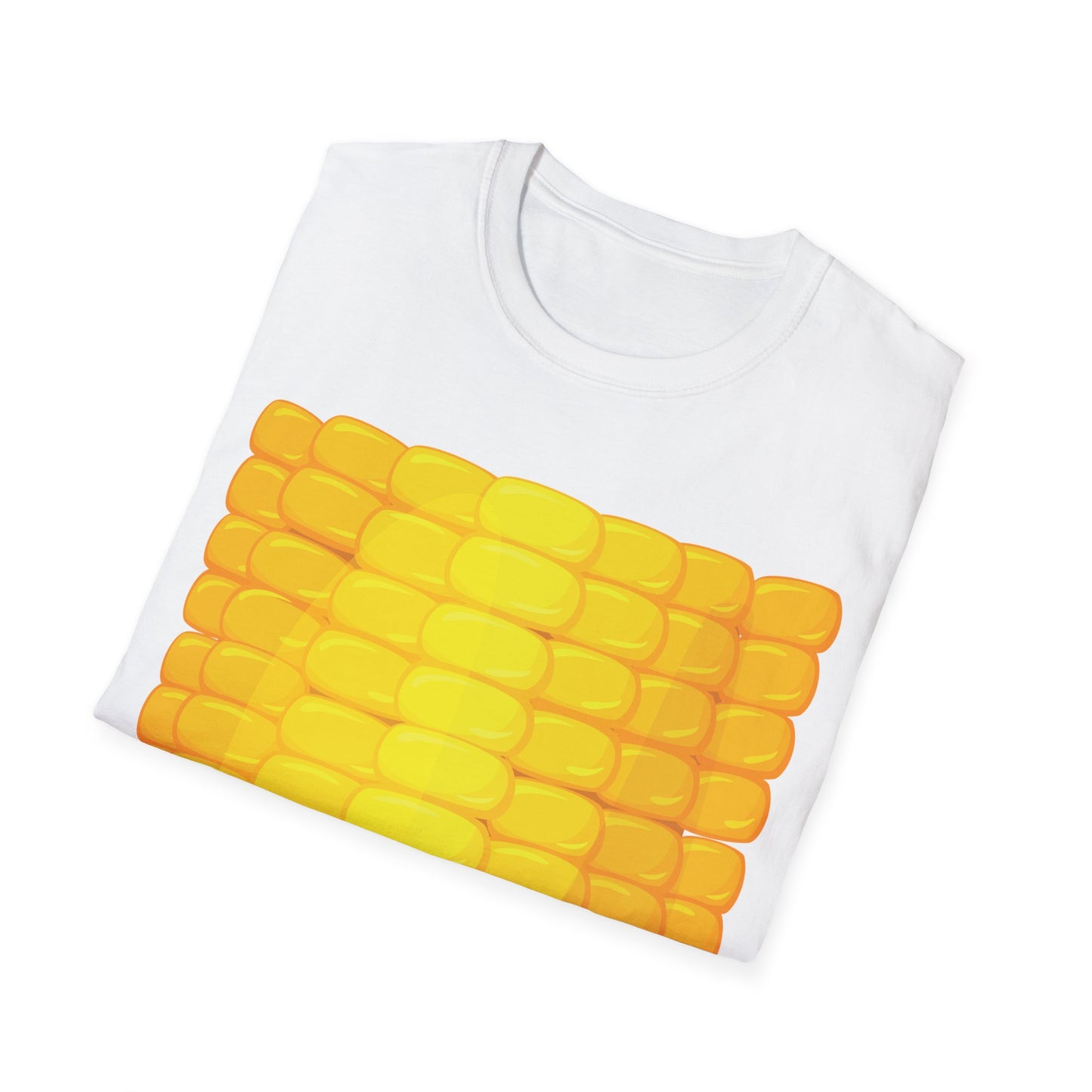 Funny Corn Halloween Costume Foodie Farmer Men Women Kids Halloween T-Shirt