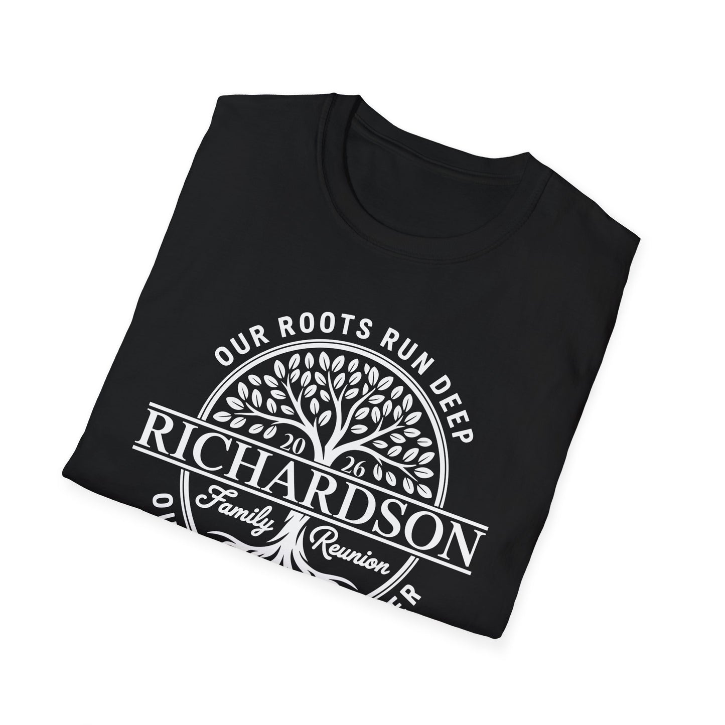 Personalized Richardson Family Reunion Our Roots Run Deep T-Shirt For Men Women