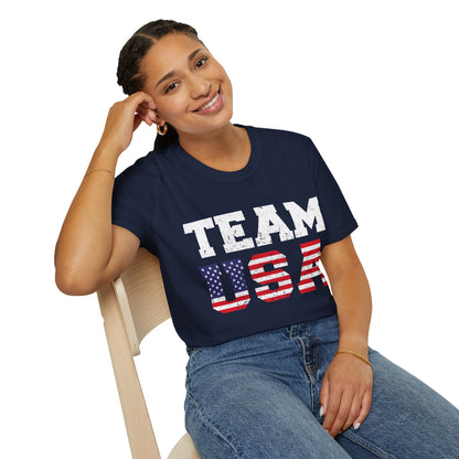 Team USA 2021 Summer Games Vintage Tee T-Shirt for Men Women
