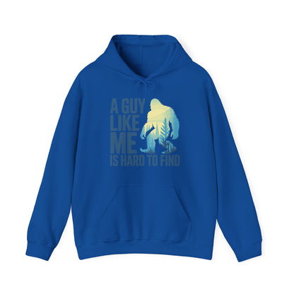 Sasquatch A Guy Like Me Is Hard To Find, Funny Bigfoot Forest Hoodies For Men Women