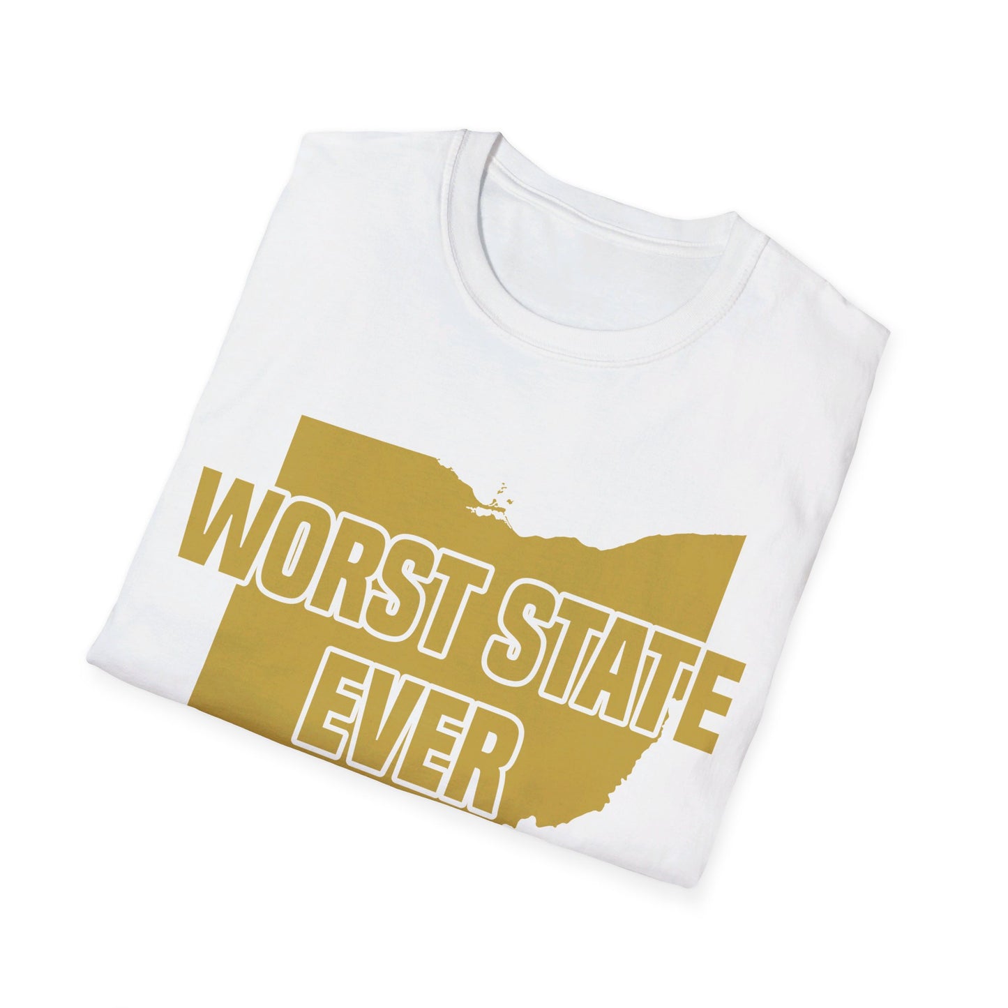 Worst State Ever Ohio Sucks Michigan Sports Fan T-Shirt Men Women