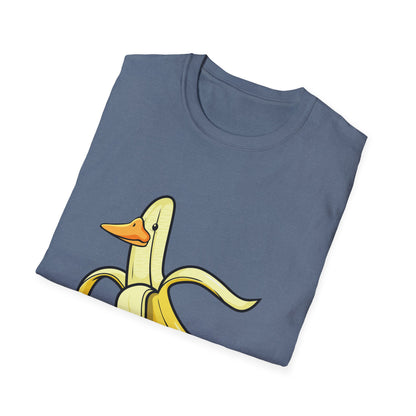 Funny Banana Duck. Anthropomorphic Vegetarian Pet Vegan Fruit Bird Animal