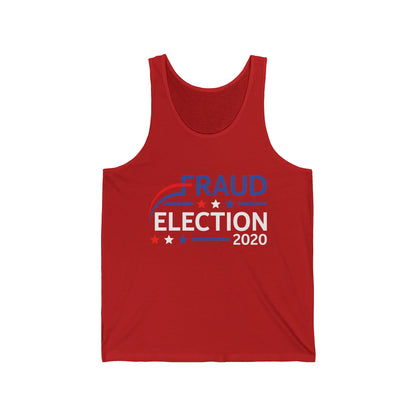 Election Fraud 2020 Tank Tops Show Mail Ballot Vote Fraud Tank Tops For Men Women