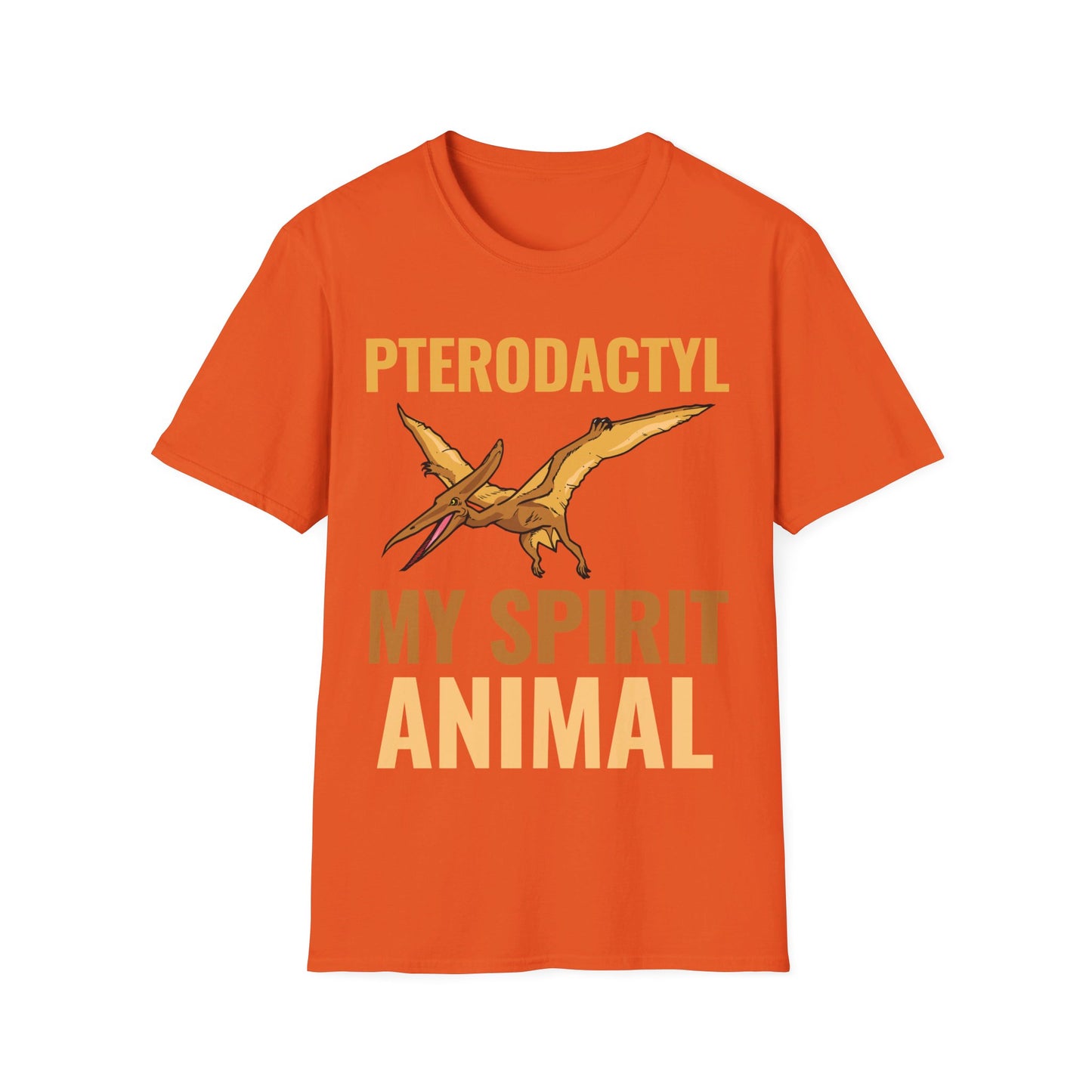 Funny Pterodactyl Is My Spirit Animal Dinosaur Gift T-Shirt For Men Women