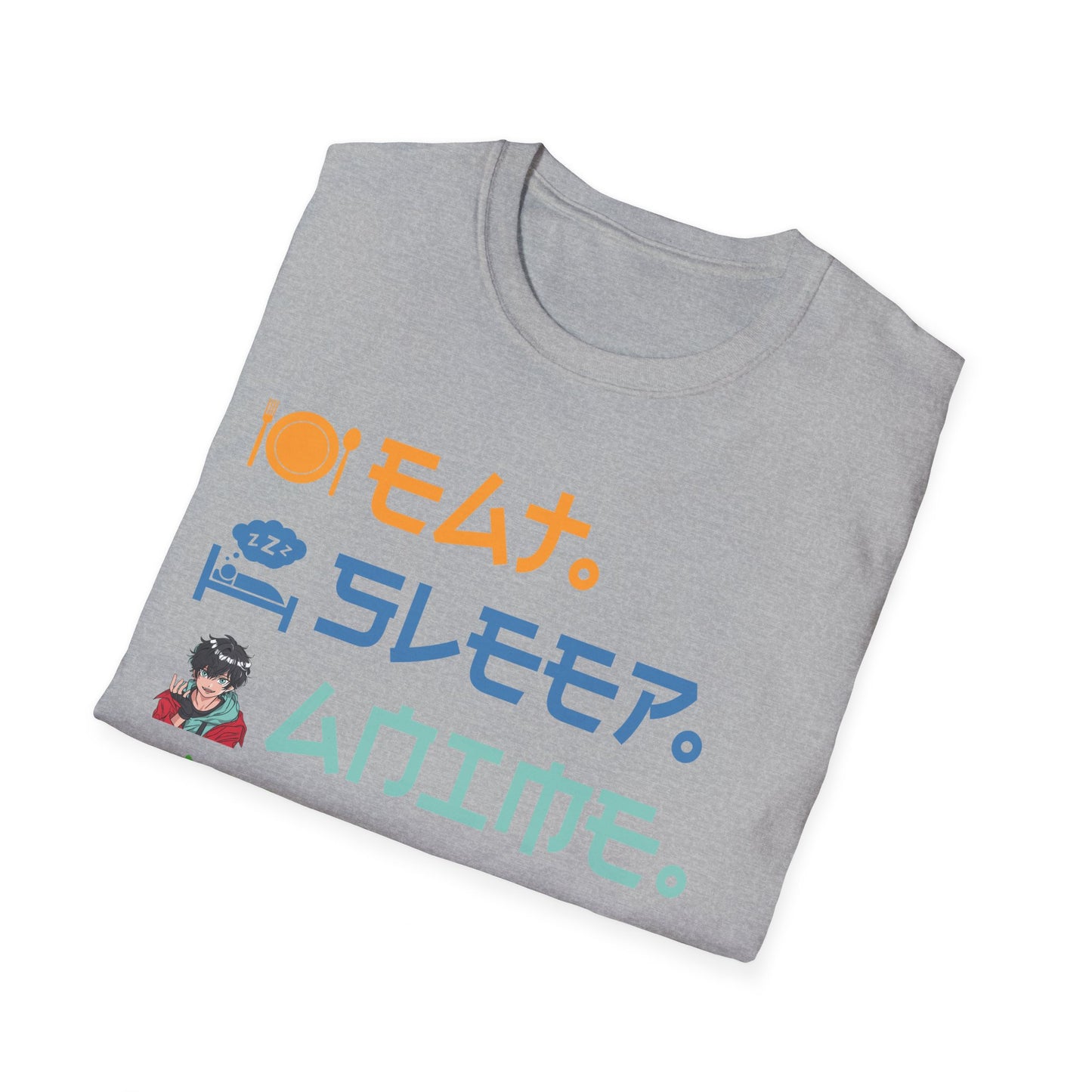 Eat Sleep Anime Repeat Funny Anime Lovers T-Shirt For Men Women T-Shirt