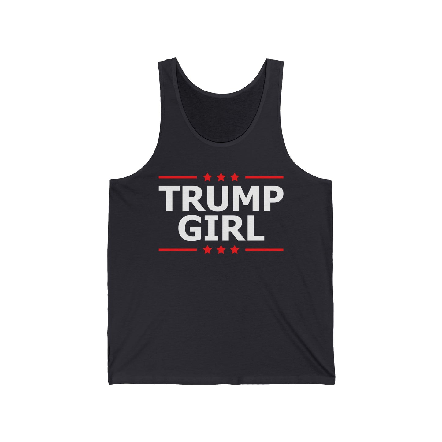 Cute Trump Girl Republican US Flag 2024 Vintage Vote Tank Top