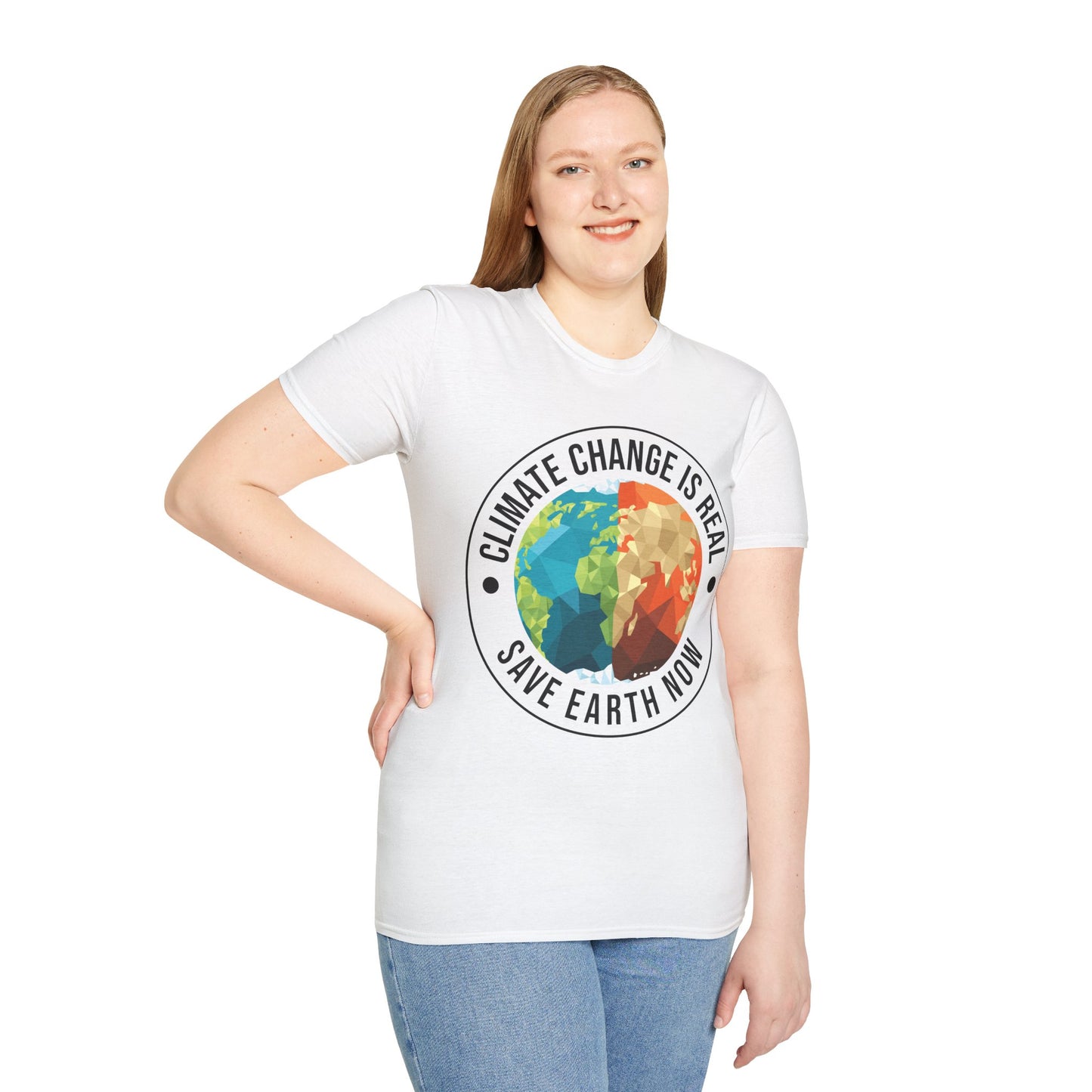 Climate Change Is Real Environmentalist Earth Advocate Save the Earth T-Shirt Men Women