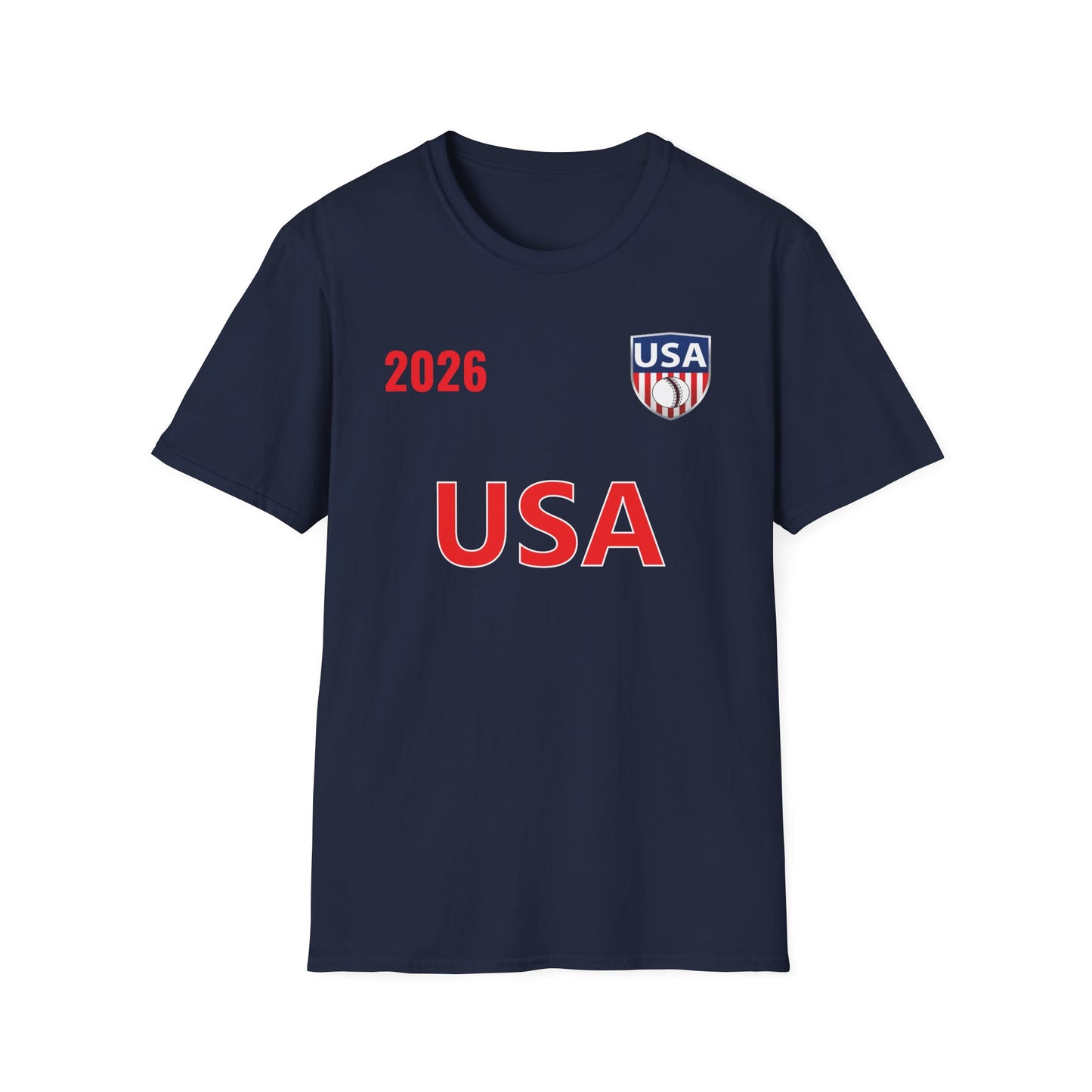 USA T-Shirt Cricket Lovers Fan Team Support 2026