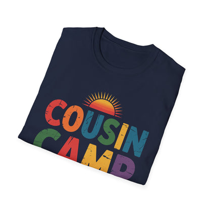 Cousin Camp 2026 Camping Campfire Summer Vacation Family T-Shirt