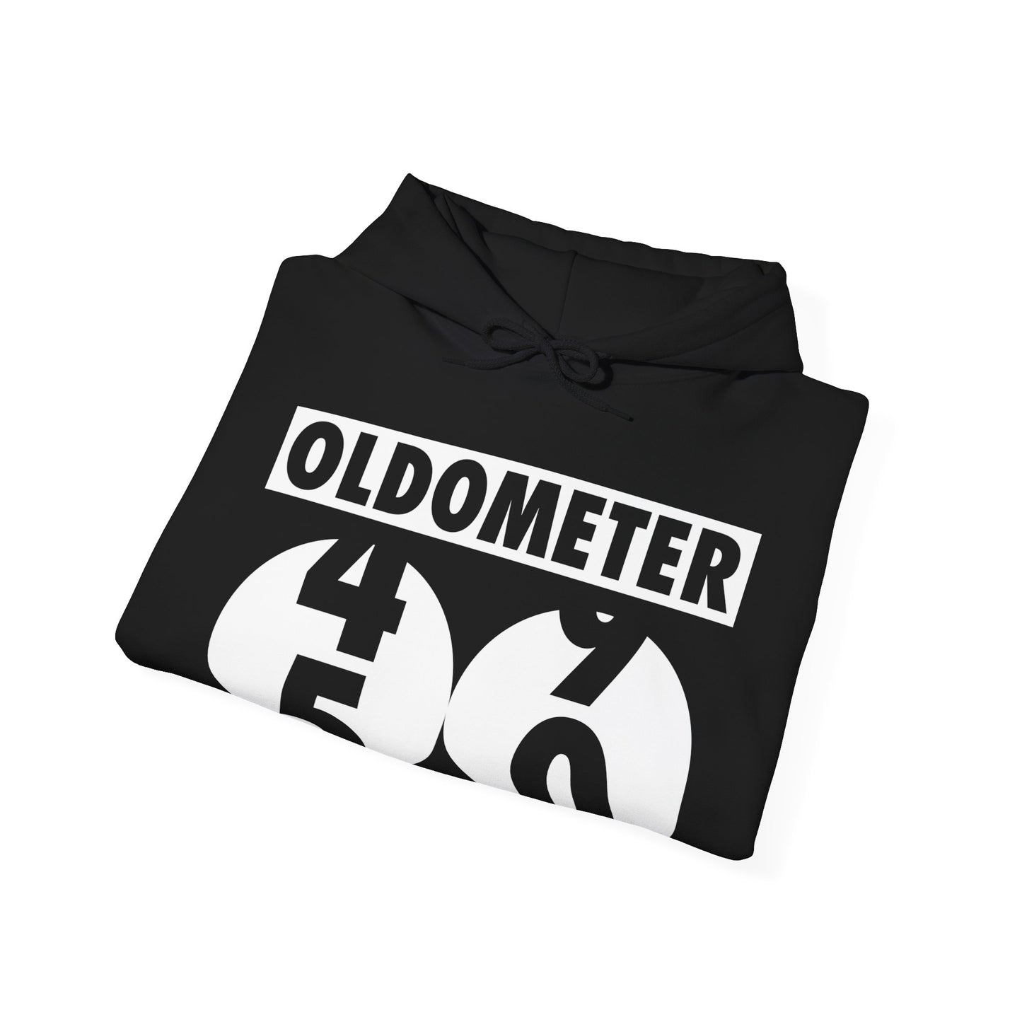 Funny Oldometer Odometer 50th Birthday Gift 50 yrs Old Joke Hoodie For Men Women Hoodie