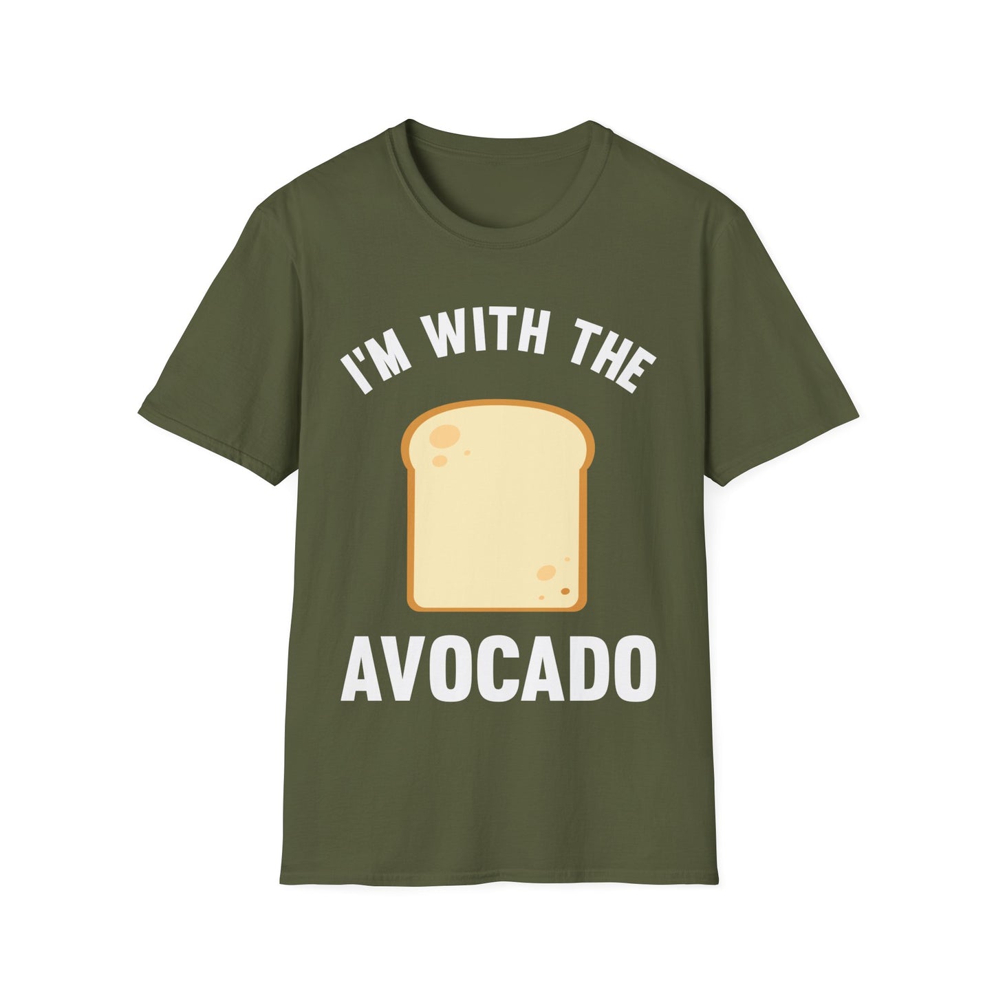 Funny I Am With The Avocado Halloween Costume T-Shirt Men Women