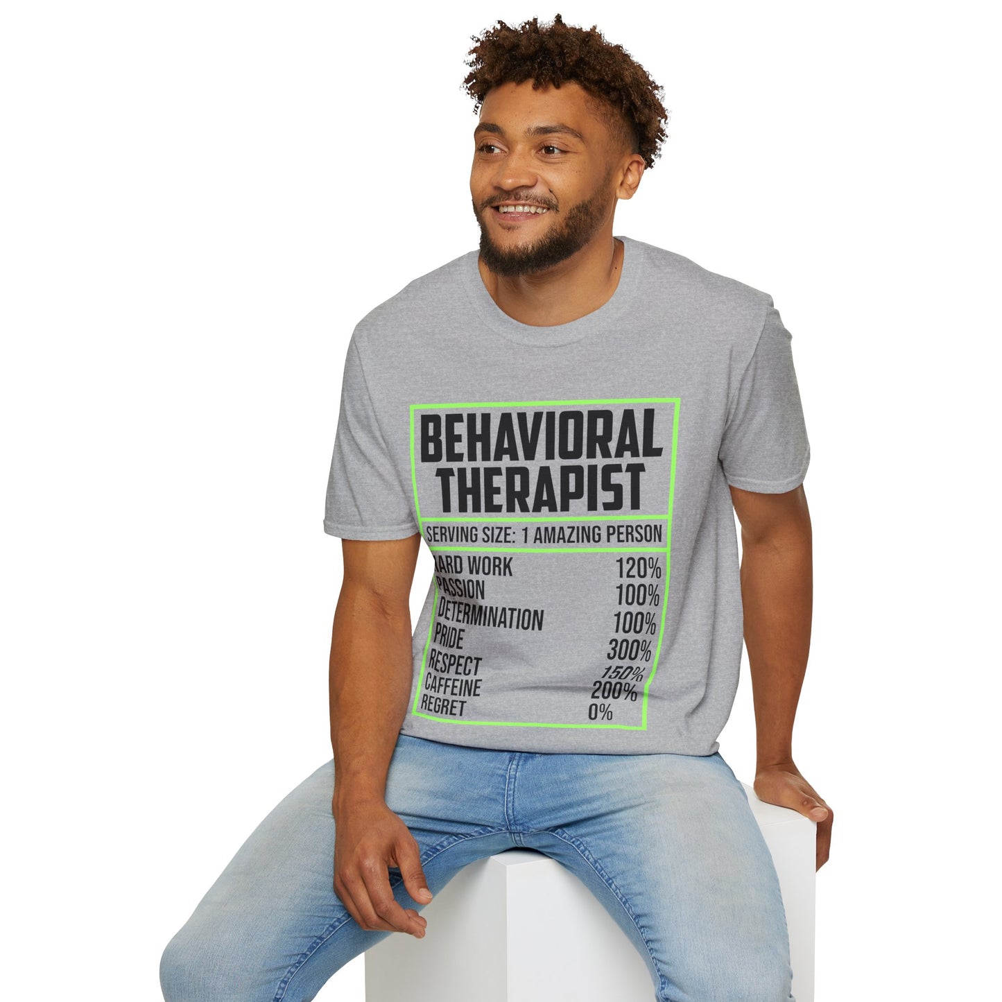 Behavioral Therapist Facts Analyst Behavior Tech SPED Teacher Autism T-Shirt