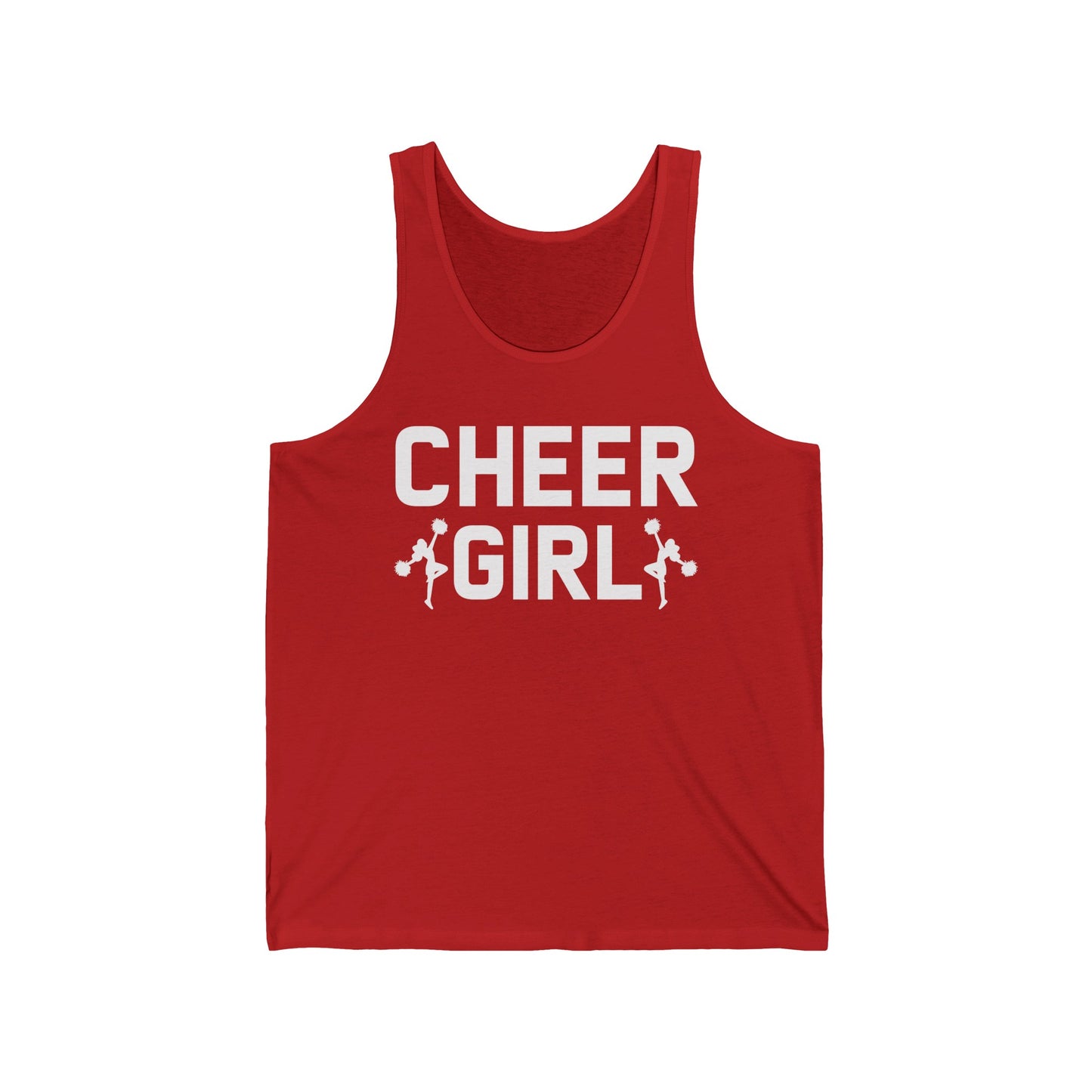 Funny Cheer Team Cheerleading Cheering Cheerleader Tank Top For Women Girls Tank Top