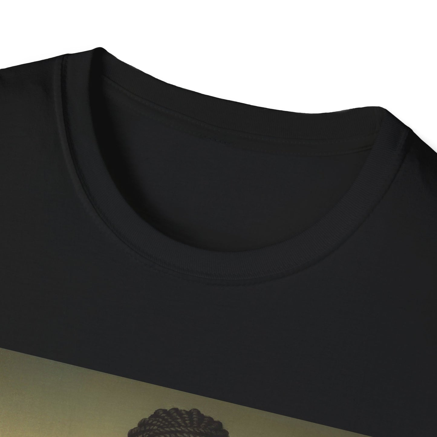 Black Mona Lisa African American Black History Month Funny T-Shirt
