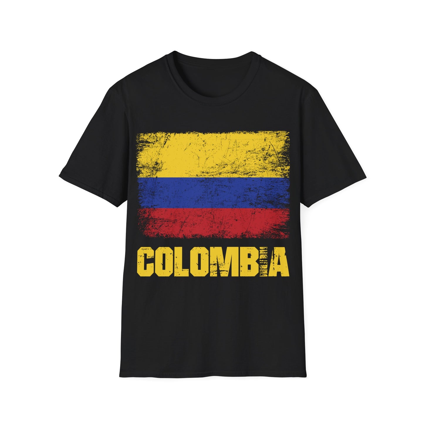 Colombia Columbian Flag Outfit T-Shirt For Men Women T-Shirt