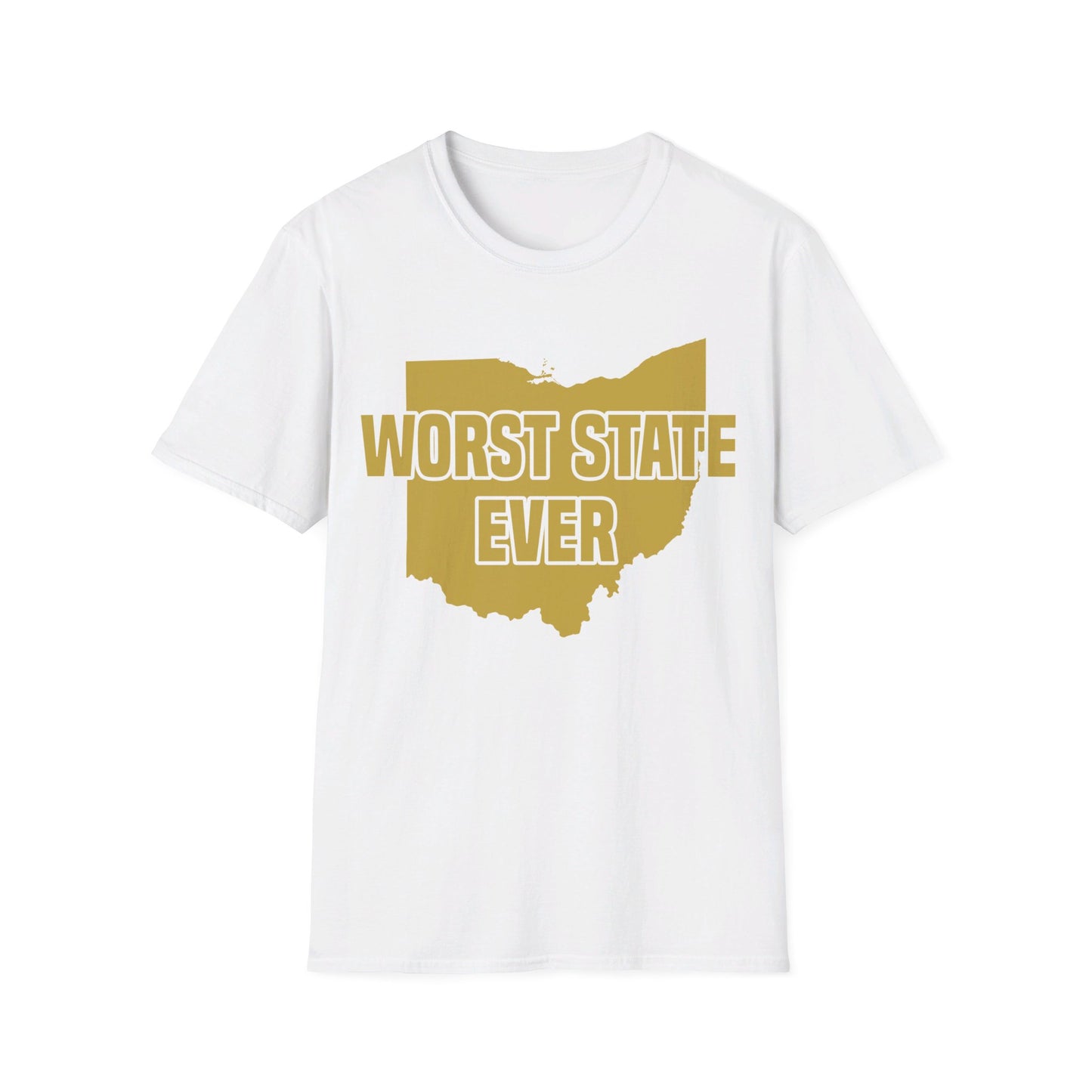 Worst State Ever Ohio Sucks Michigan Sports Fan T-Shirt Men Women