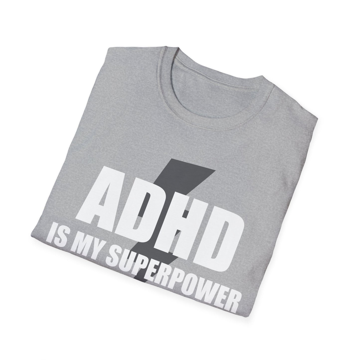 Funny ADHD is My Superpower Support Shirt ADHD Awareness T-Shirt Men Women Kids