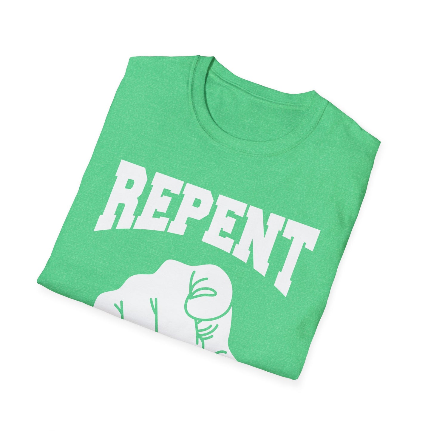 Funny Repent Sinner Christian Jesus Bible T-Shirt Men Women