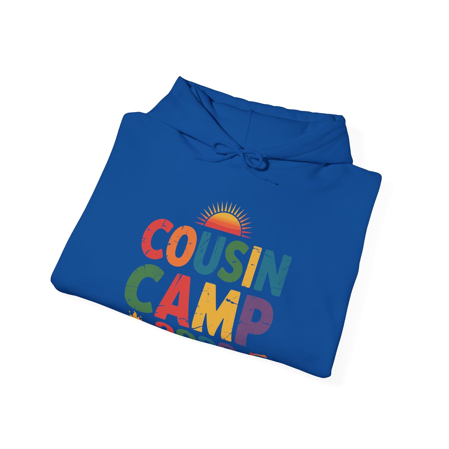 Cousin Camp 2026 Camping Campfire Summer Vacation Family Hoodie